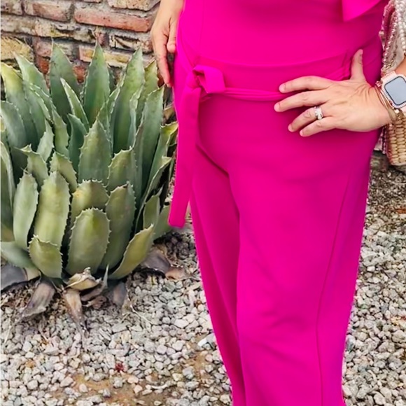 Pink jumpsuit only used once very good condition - Picture 5 of 6